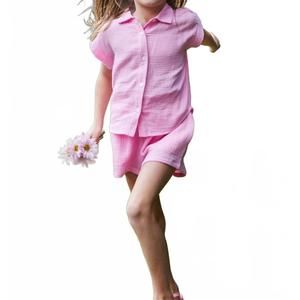 NEW PLEAT courtney top in party pink